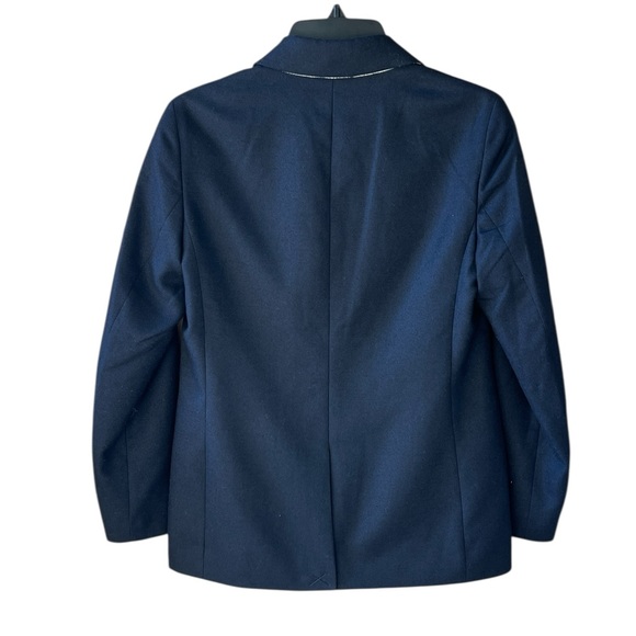 Alex Mill New w Tag XS Soho Wool Blend Blazer in Dark Navy - Picture 8 of 11
